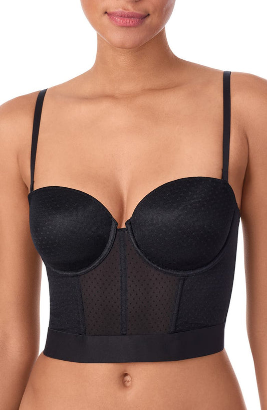 Dot Mesh Bustier
