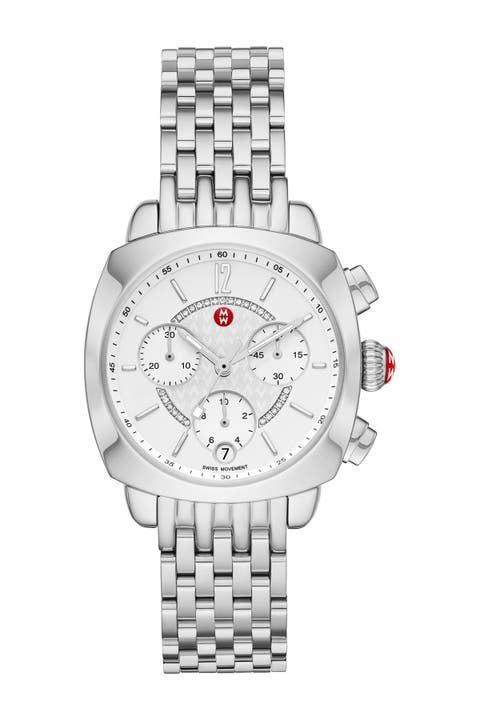 Reloj de pulsera de diamantes Ascalon para mujer, 34 mm x 41 mm - 0,05 ctw