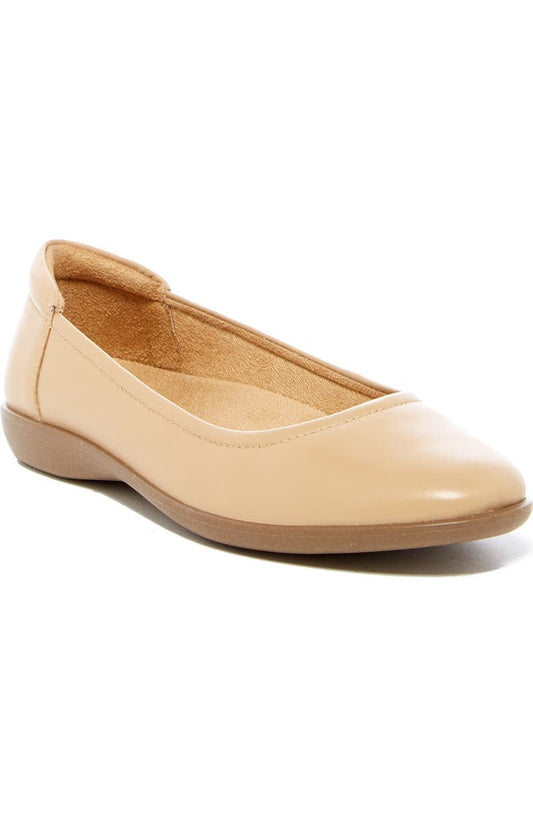 Flexy Leather Flat - Wide Width Available (Women)