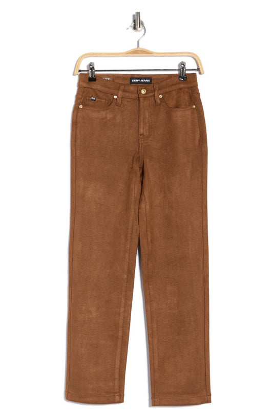 Classic Mid Rise Straight Leg Jeans