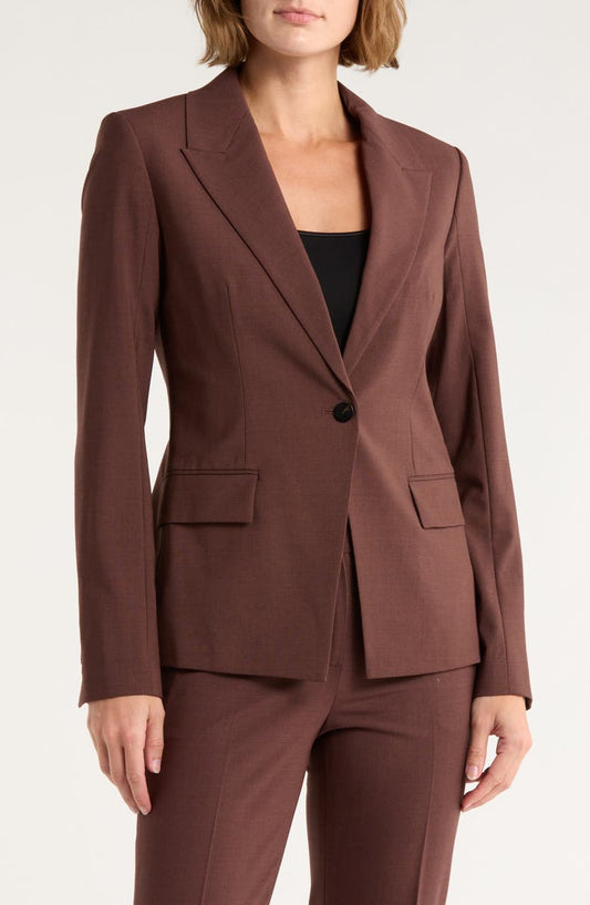 Sevo Peak Lapel Blazer