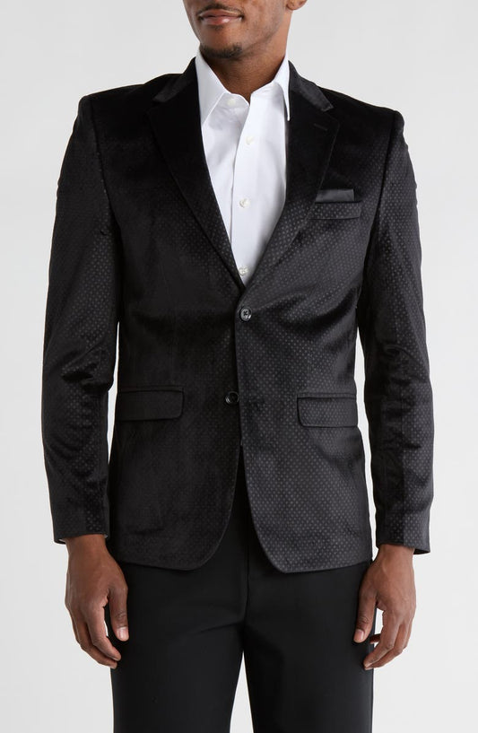 Velvet Textured Sport Coat