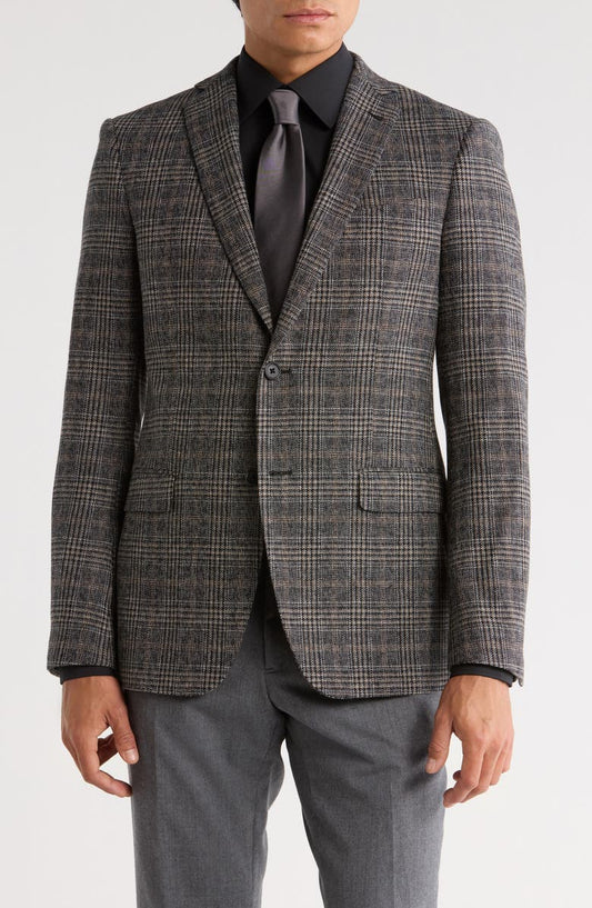 Screenweave Plaid Sport Coat