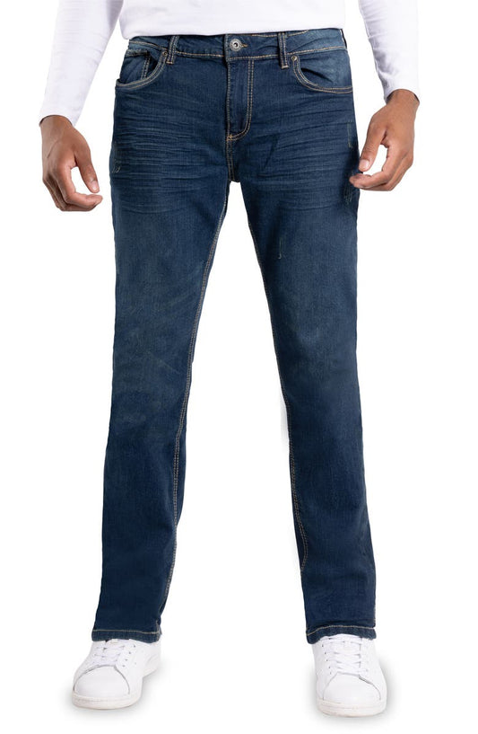 Saddle Stitch Modern Fit Denim Jeans