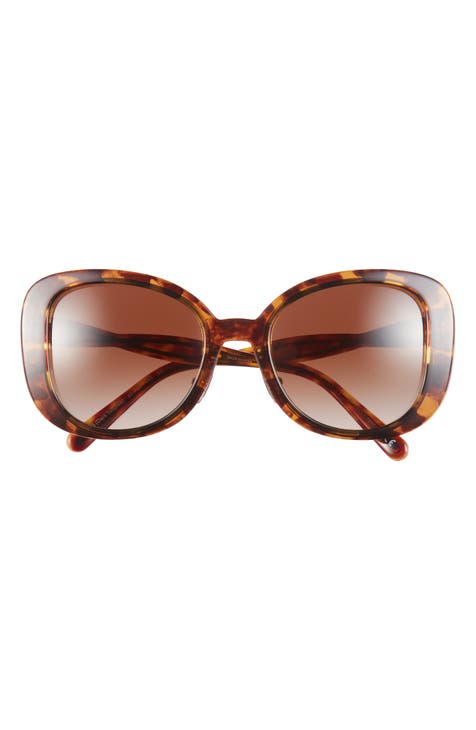 Gafas de sol cuadradas degradadas de 53 mm