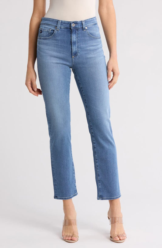 Saige Crop Straight Leg Jeans