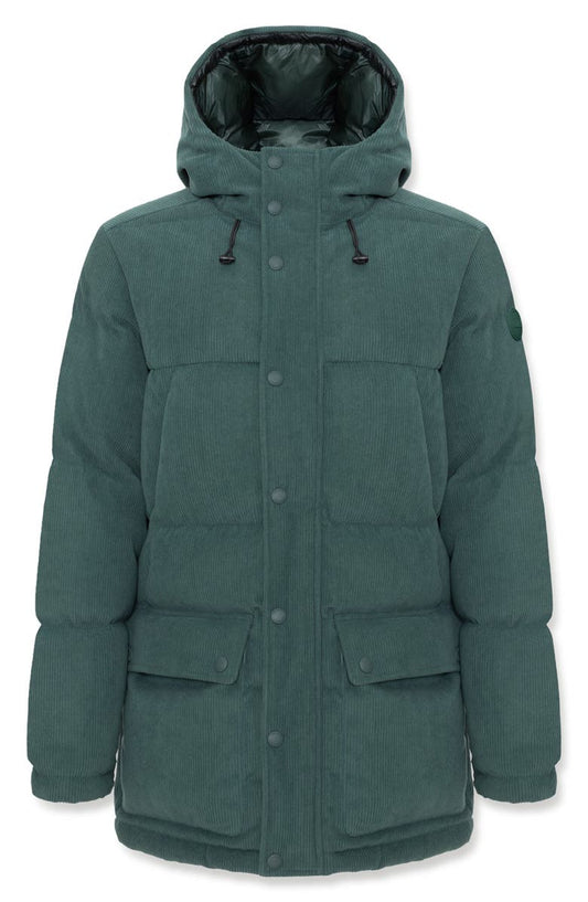 Dandy Water Repellent Down Corduroy Puffer Jacket