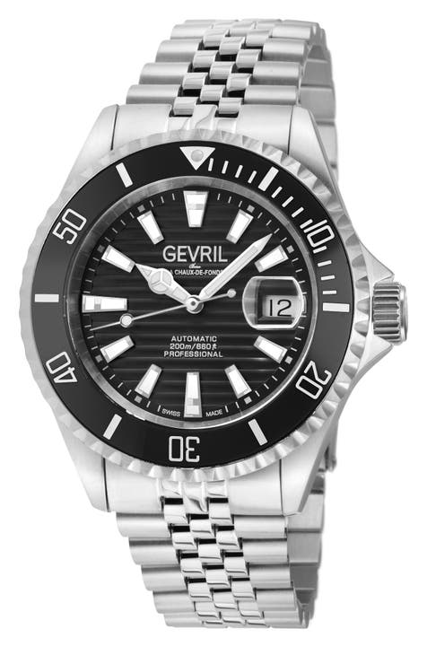 Chambers Reloj Pulsera Automático Suizo, 42mm