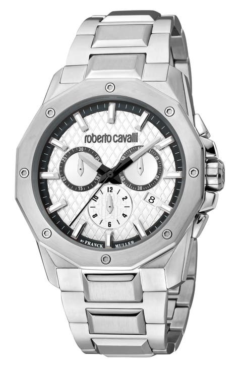 Reloj pulsera cristal y nácar, 42mm