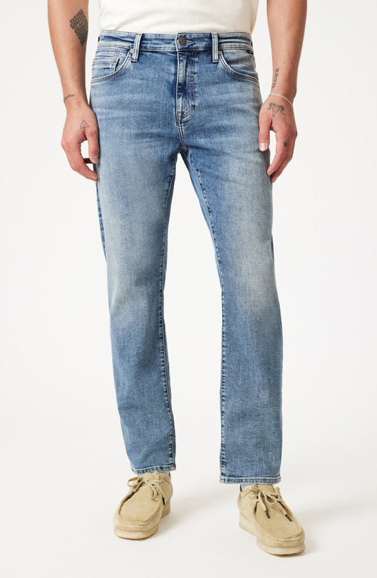 Marcus Slim Straight Leg Jeans (Aqua Austin)
