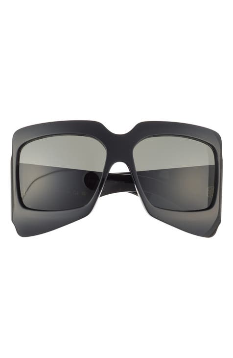 Gafas de sol cuadradas de 65 mm de edición especial