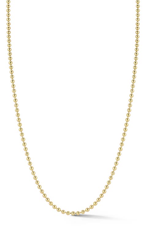 3mm Ball Chain Necklace