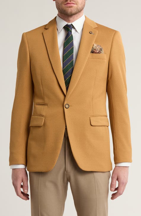 Blazer de moda de punto ajustado