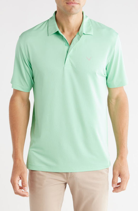 Micro Hex Golf Polo