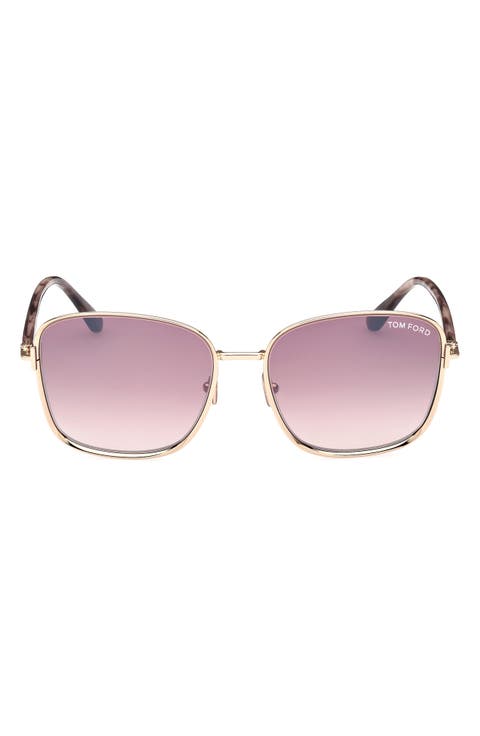Fern 57mm Square Sunglasses