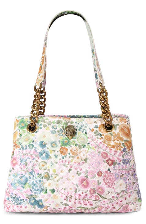 Bolso de piel acolchado Floral Couture Kensington Floral