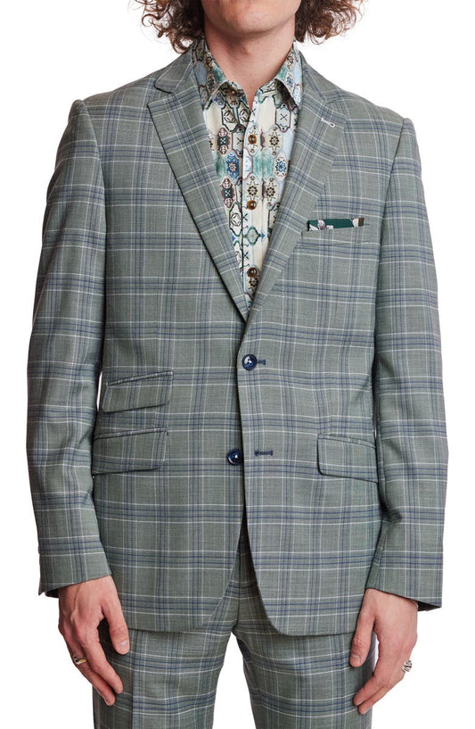Dover Slim Fit Plaid Sport Coat