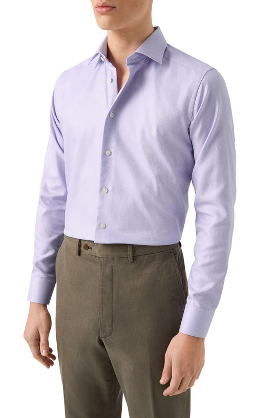 Contemporary Fit Herringbone Dress Shirt (Regular & Big)