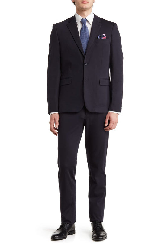 Solid Jersey Suit