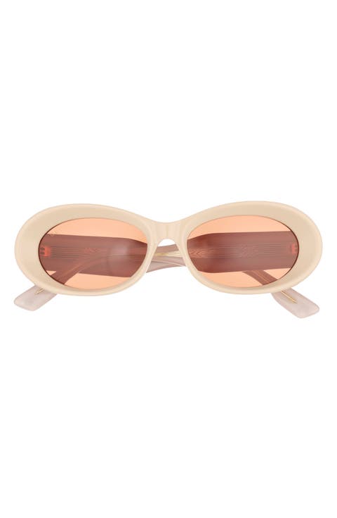 54mm Oval Sunglasses