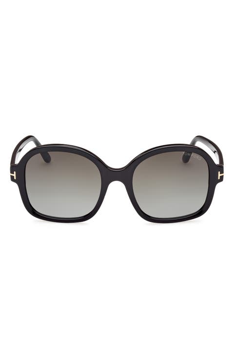 68mm Butterfly Sunglasses