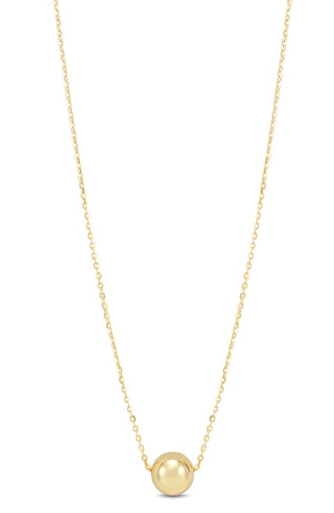 Ball Pendant Necklace