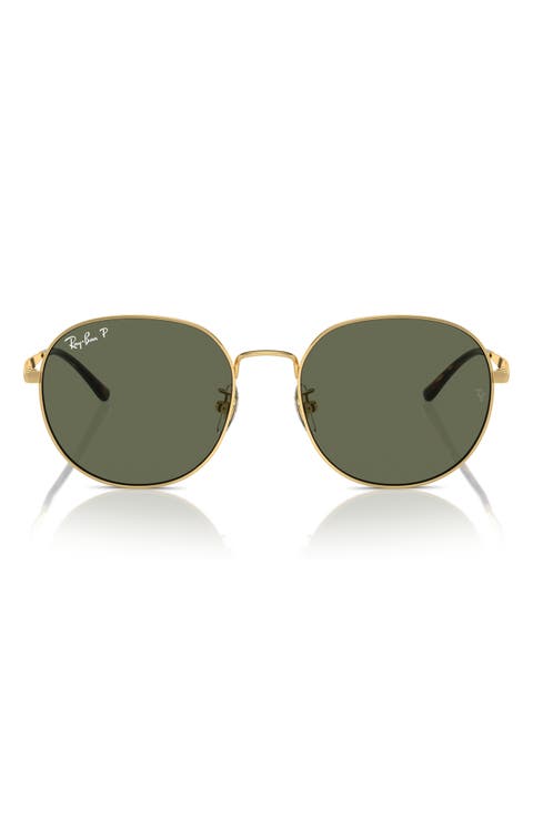 57mm Polarized Round Phantos Sunglasses
