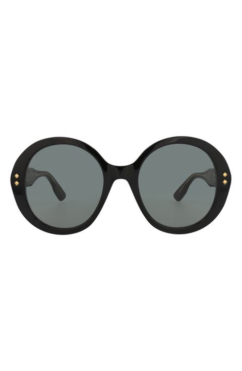 54mm Round Sunglasses