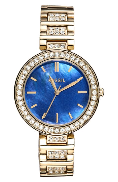 Reloj de pulsera de cuarzo Karli Crysta, 32mm