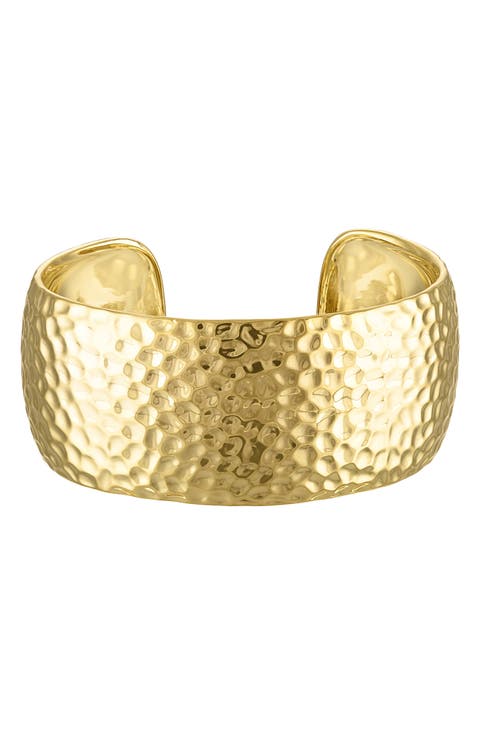 Hammered Cuff Bracelet