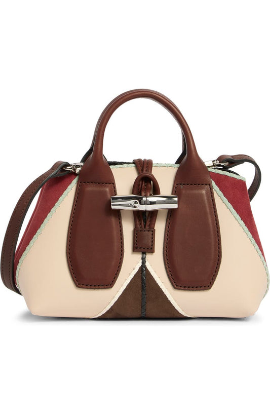Roseau Extra Small Top Handle Crossbody Bag