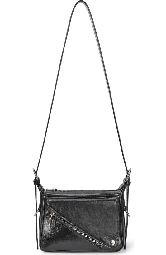 Moto Leather Crossbody Bag
