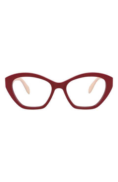 52mm Cat Eye Optical Glasses