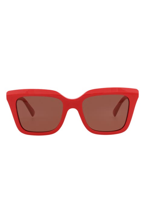 53mm Square Sunglasses