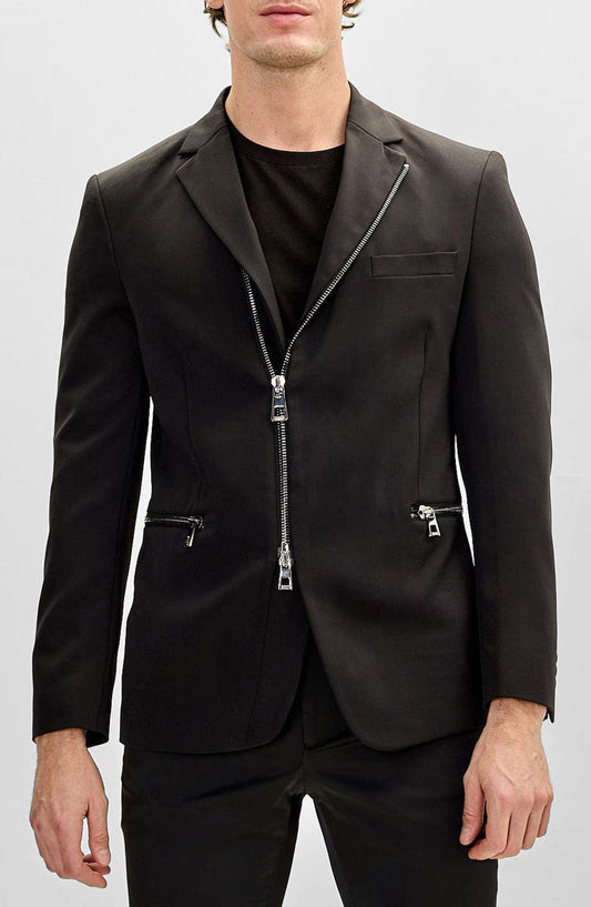 Everyday Two Way Zip Blazer