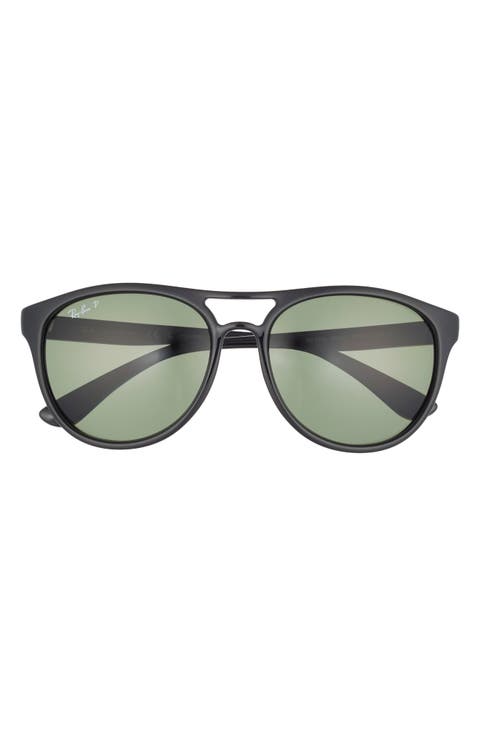 58mm Polarized Aviator Sunglasses