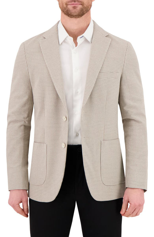 360 Check Stretch Sport Coat (Regular, Short, Long & Big)