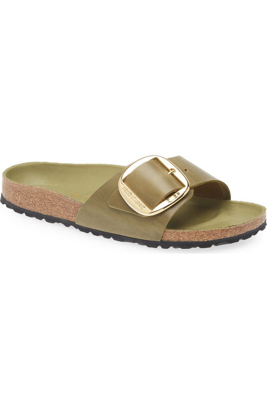Madrid Big Buckle Slide Sandal (Women)
