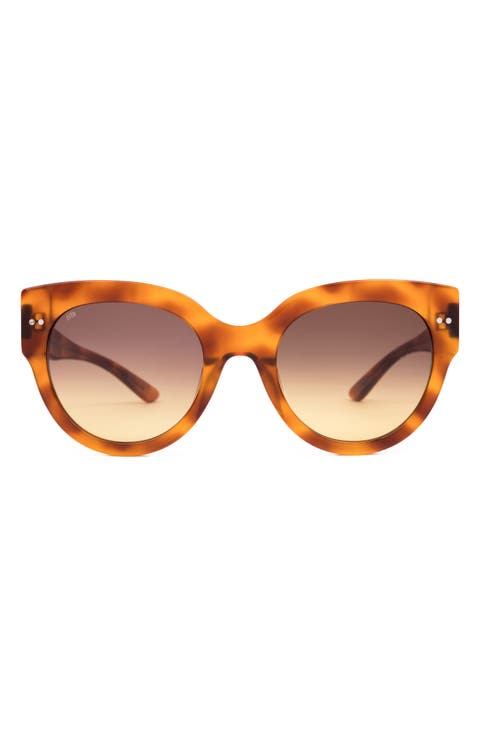 Good Life 54mm Gradient Round Sunglasses