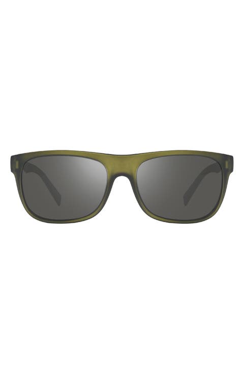 Annika 56mm Polarized Square Sunglasses