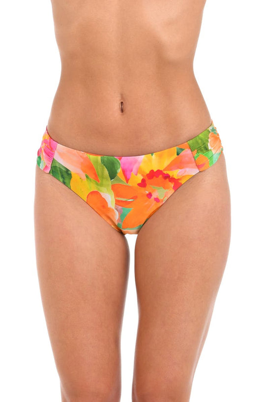 Utopia Shirred Side Bikini Bottoms