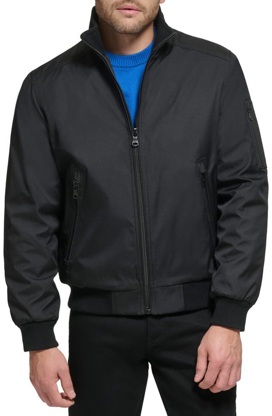 Classic Water Resistant Bomber Jacket