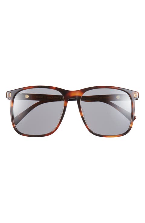 57mm Square Sunglasses