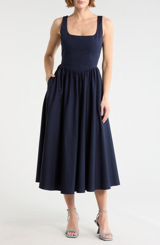 Corset Midi Dress