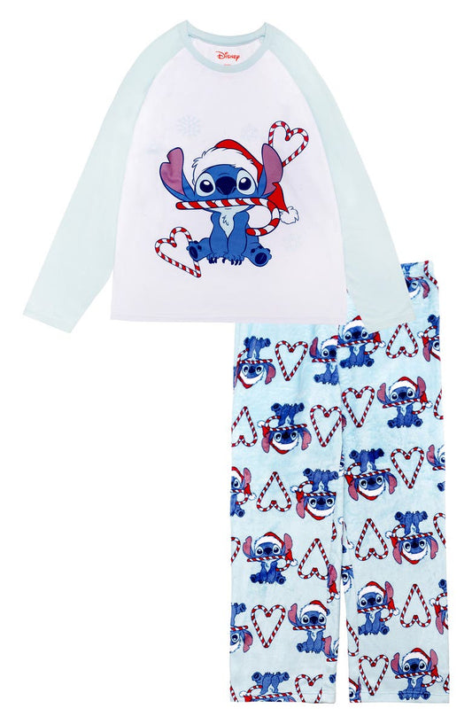 x Disney® Mom Stitch Holiday Butter Long Pajamas