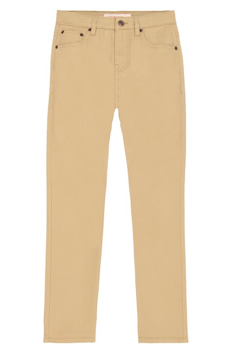 Pantalones elásticos de 5 bolsillos de la suerte para niños (niño pequeño y niño grande)