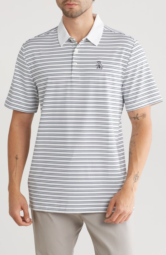 Yarn Dye Stripe Heritage Polo