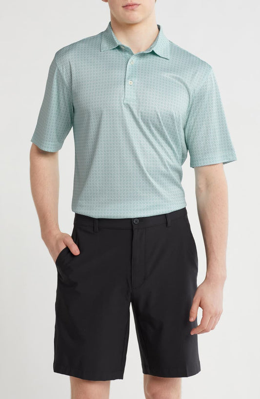 Windmill Print Polo