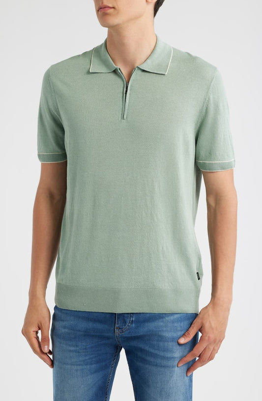 Jiovanotto Quarter Zip Polo