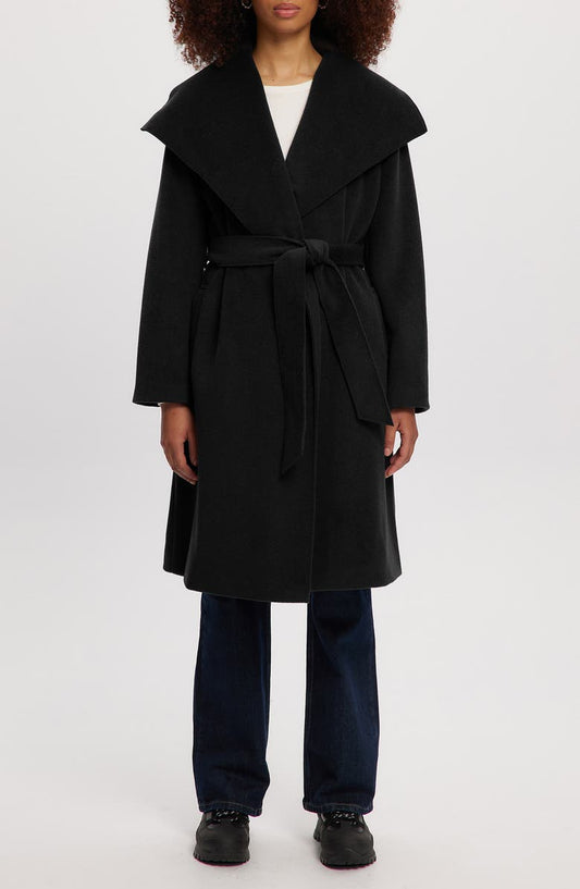 Lena Belted Wrap Coat